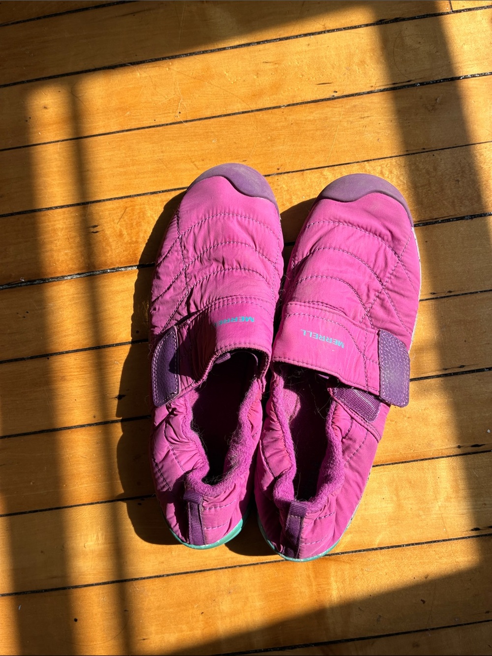 Merrell Bright Pink Slip-On Outdoor Sneakers